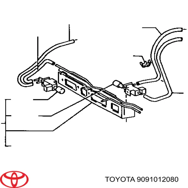 Rozrusznik 9091012080 Toyota