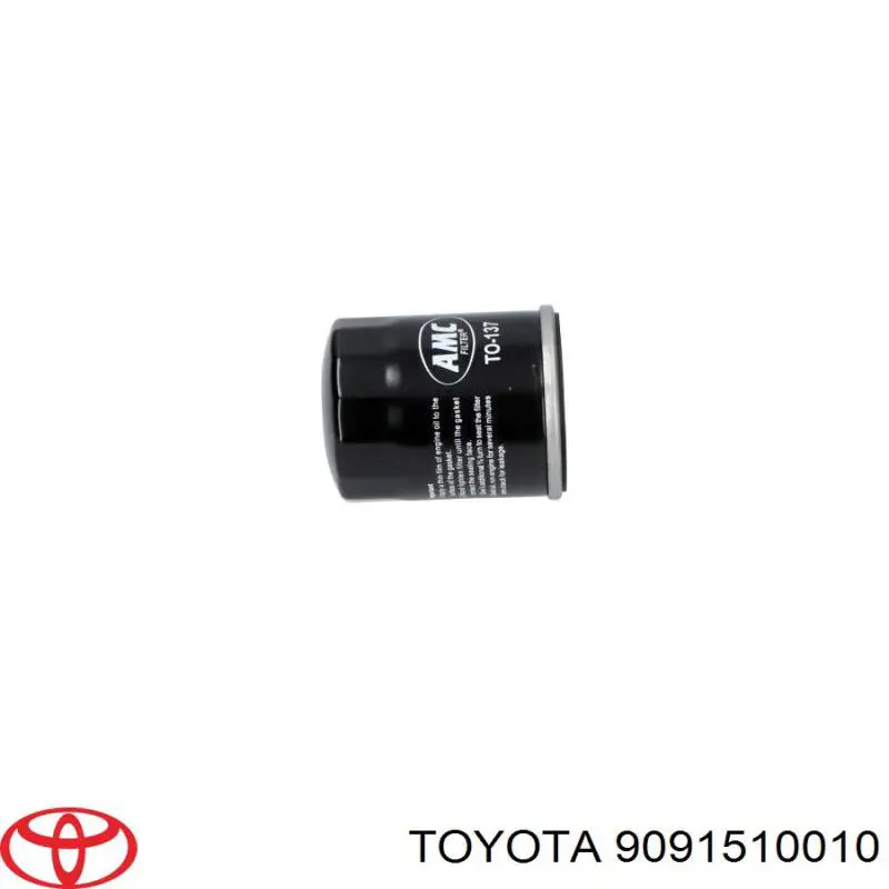 Do koszyka 9091510010 Toyota Filtr oleju