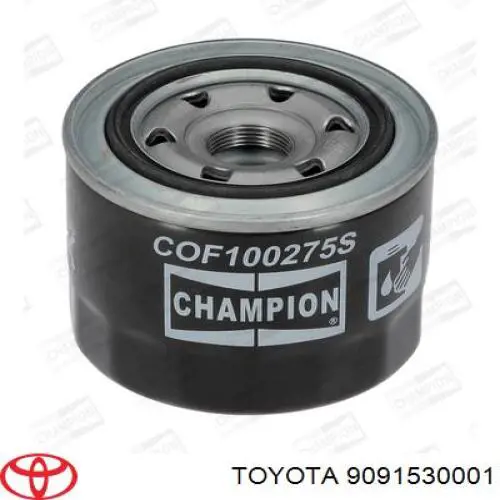 Do koszyka 9091530001 Toyota Filtr oleju