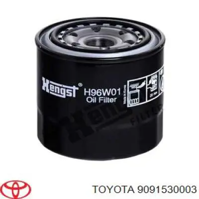 Do koszyka 9091530003 Toyota Filtr oleju