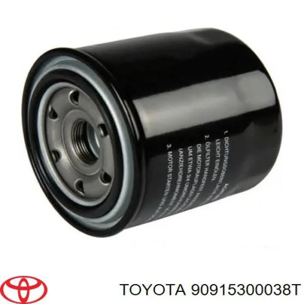 Do koszyka 90915300038T Toyota Filtr oleju