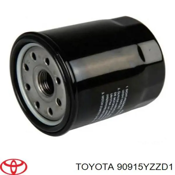90915YZZD1 Toyota Filtr oleju