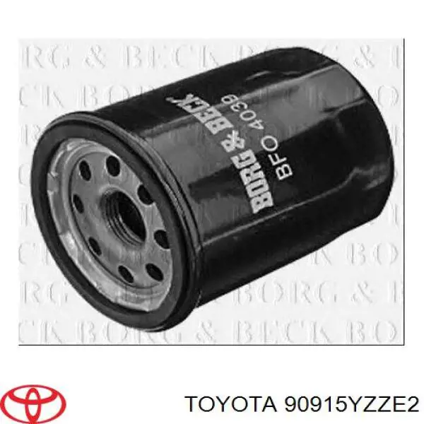 Filtr oleju 90915YZZE2 Toyota