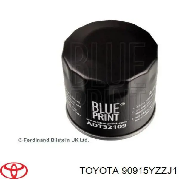 Filtr oleju Toyota 90915YZZJ1 cena, od 6,03 USD