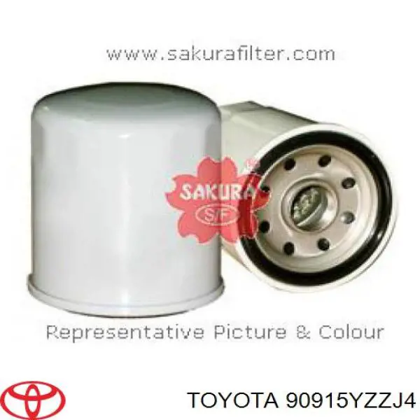 Filtr oleju Toyota 90915YZZJ4