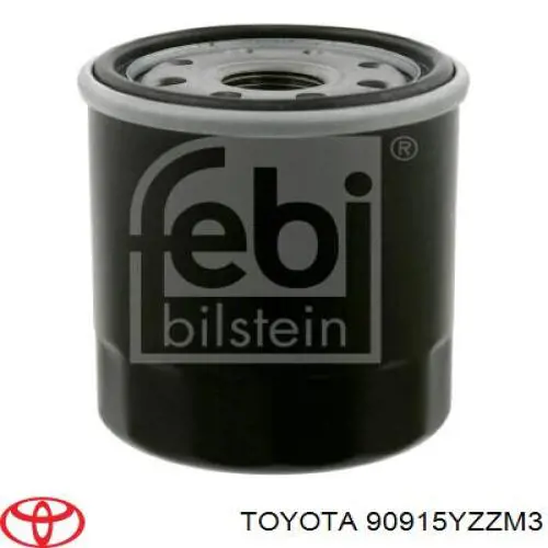 Filtr oleju 90915YZZM3 Toyota