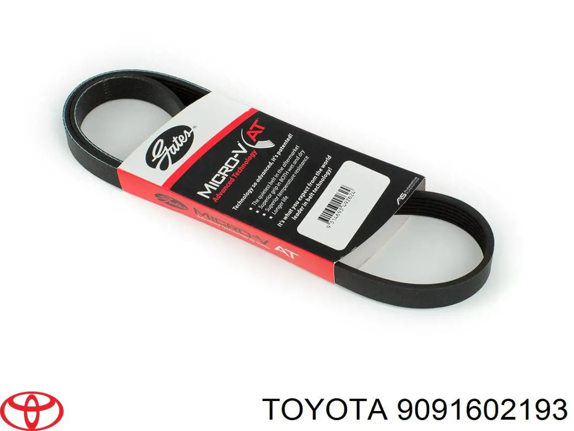 Pas napędowy mechanizmów Toyota 9091602193 cena, od 71,01 USD
