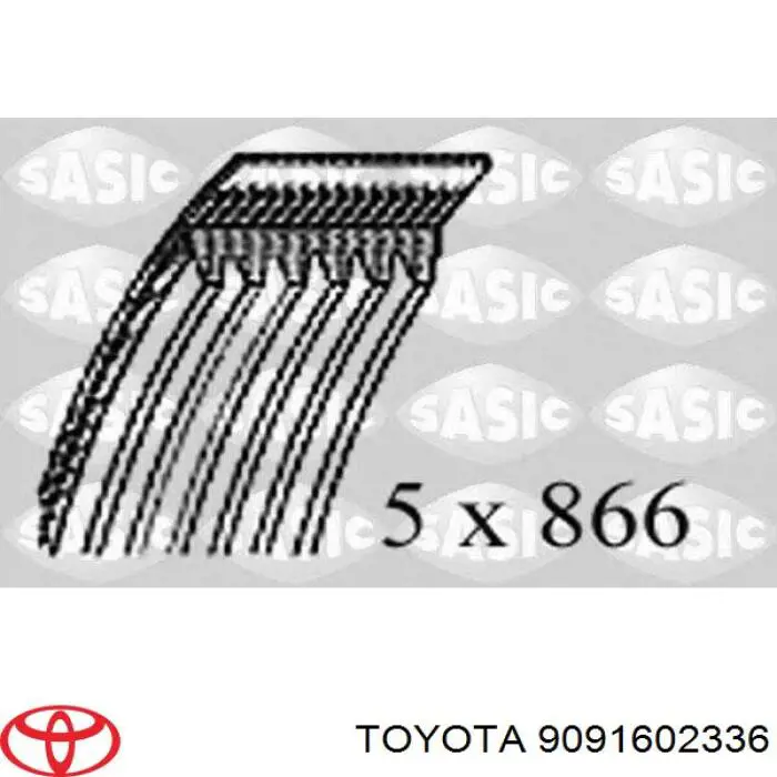 Pas napędowy mechanizmów 9091602336 Toyota