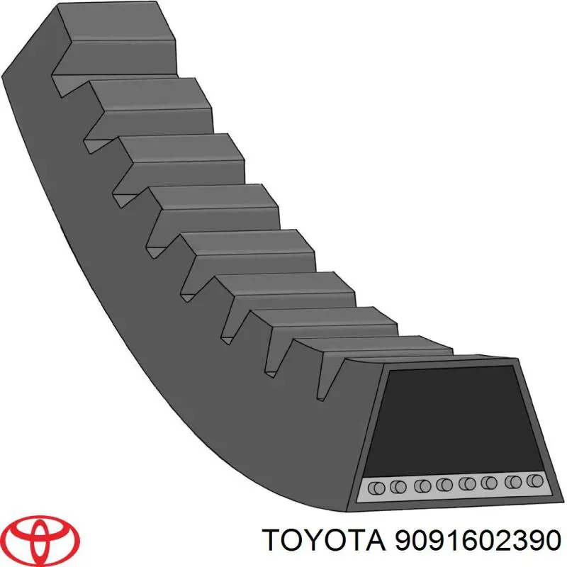 9091602390 Toyota Pas napędowy mechanizmów