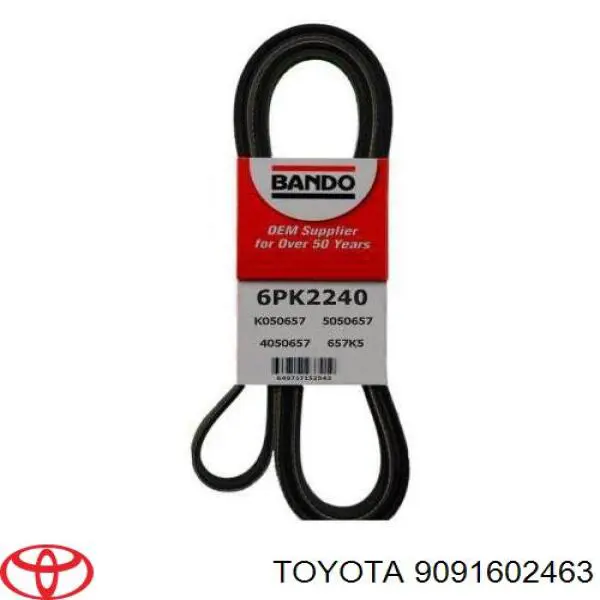 Pas napędowy mechanizmów Toyota 9091602463 cena, od 23,00 USD