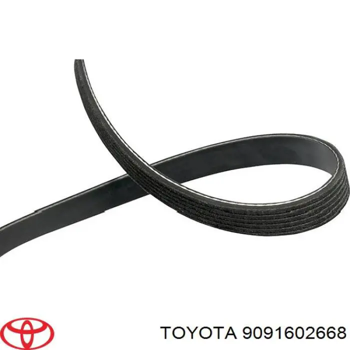 Pas napędowy mechanizmów Toyota 9091602668 cena, od 17,68 USD