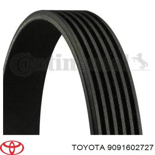 Pas napędowy mechanizmów Toyota 9091602727 cena, od 80,69 USD