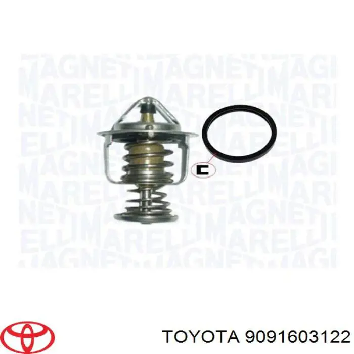 9091603122 Toyota Termostat