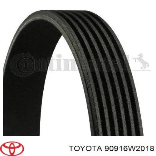 Pas napędowy mechanizmów Toyota 90916W2018 cena, od 14,88 USD