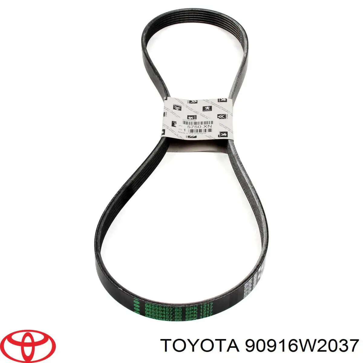 Pas napędowy mechanizmów Toyota 90916W2037 cena, od 14,11 USD