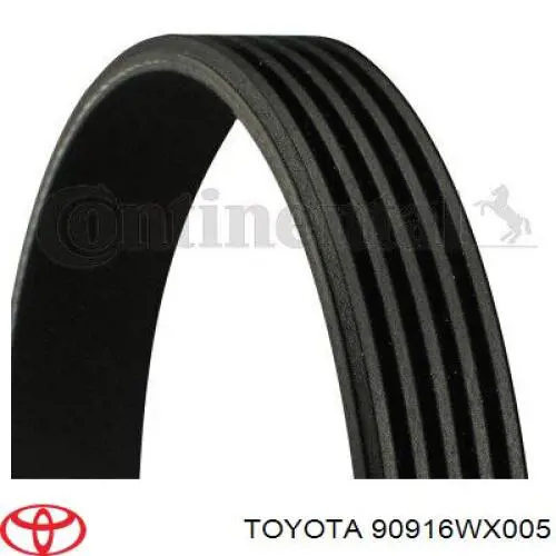 Do koszyka 90916WX005 Toyota Pas napędowy mechanizmów
