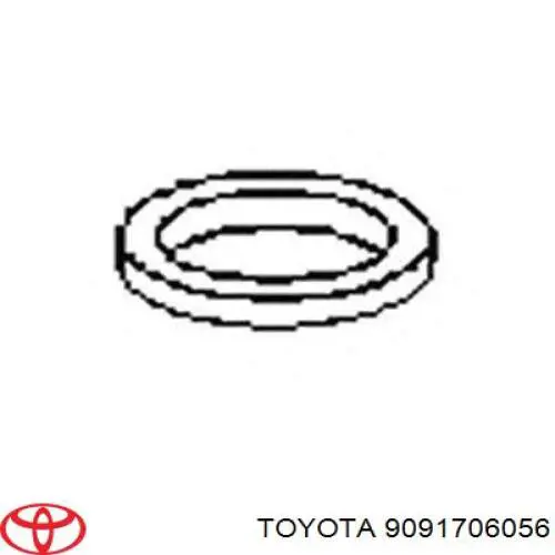 9091706056 Toyota Pierścień kolektora wydechowego