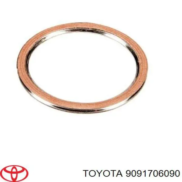 9091706090 Toyota Uszczelka rury odbiornika tłumika