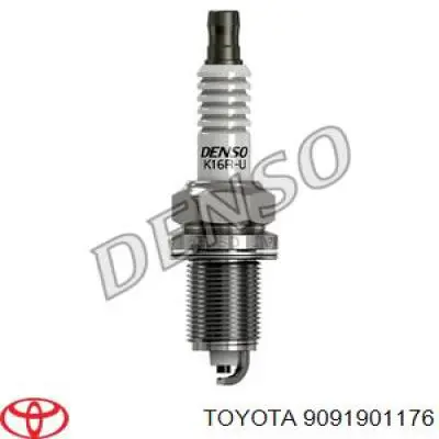 Świeca zapłonowa 9091901176 Toyota
