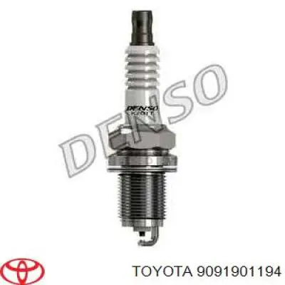 Świeca zapłonowa 9091901194 Toyota