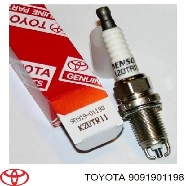 Świeca zapłonowa Toyota 9091901198 cena, od 5,85 USD