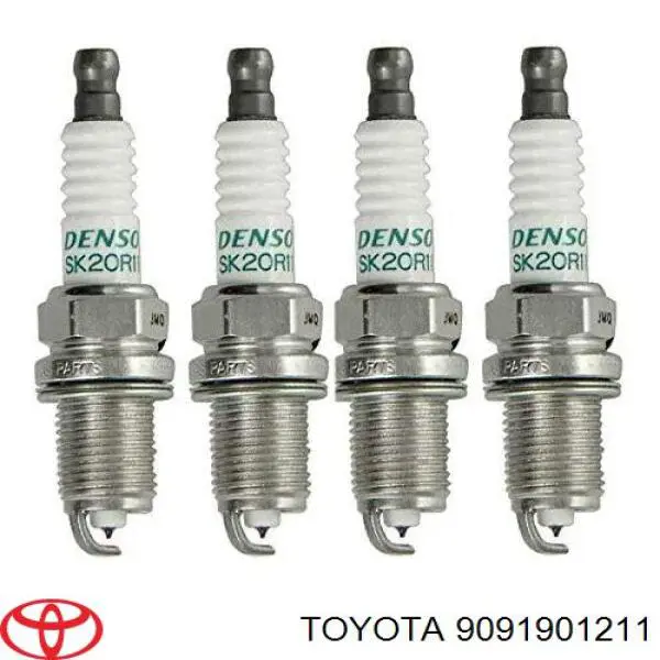 Świeca zapłonowa Toyota 9091901211 cena, od 15,23 USD