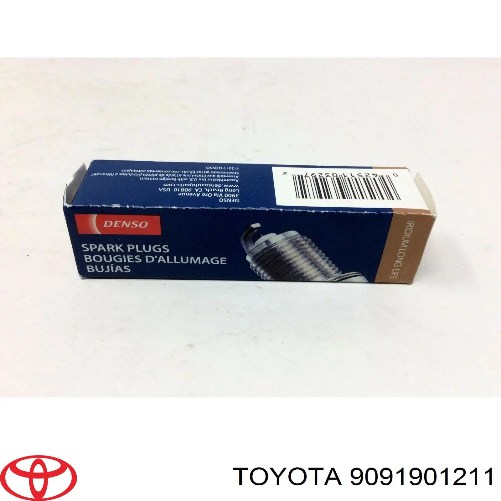 Świeca zapłonowa Toyota 9091901211 cena, od 15,23 USD