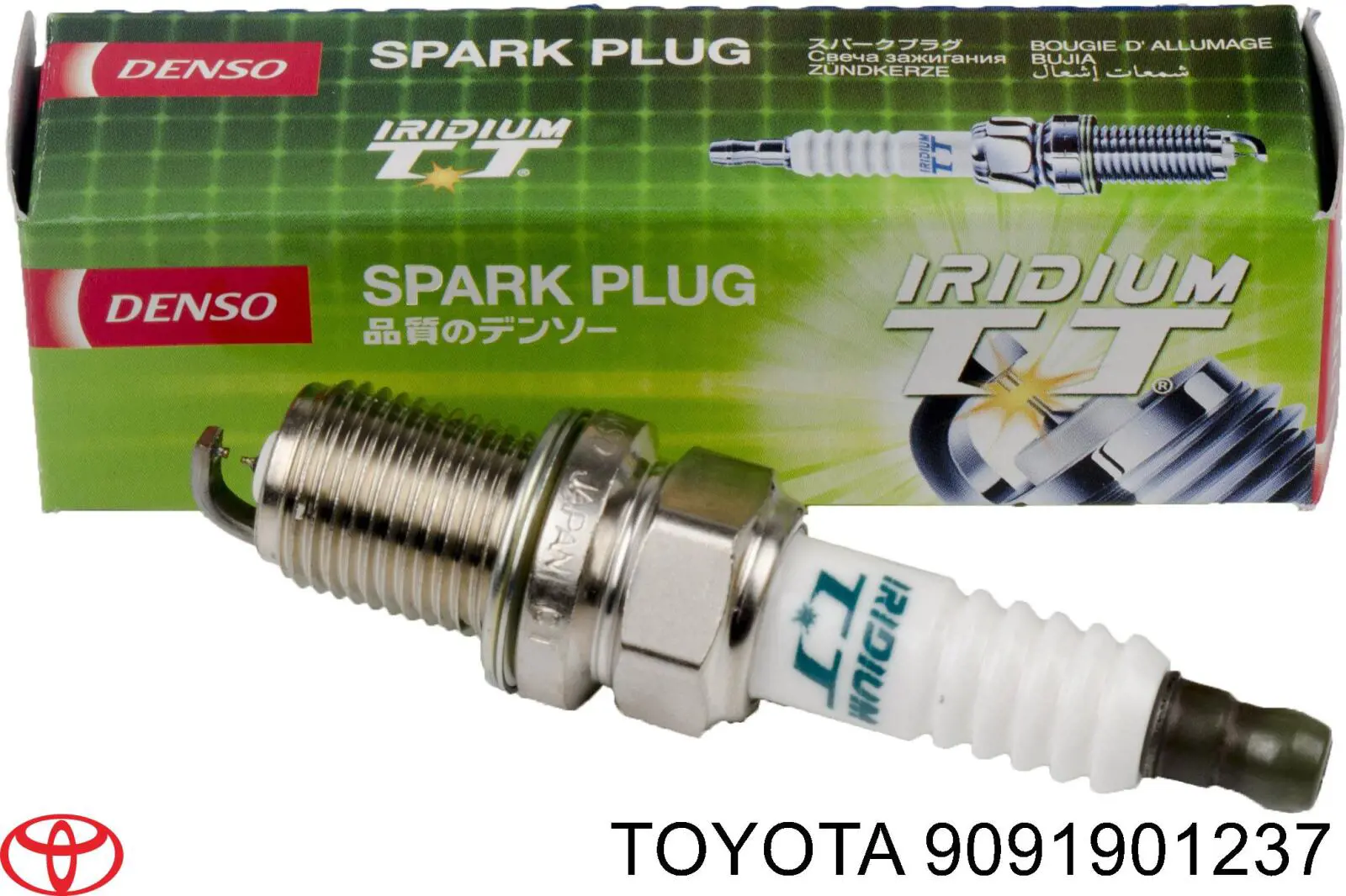 Świeca zapłonowa Toyota 9091901237 cena, od 15,23 USD