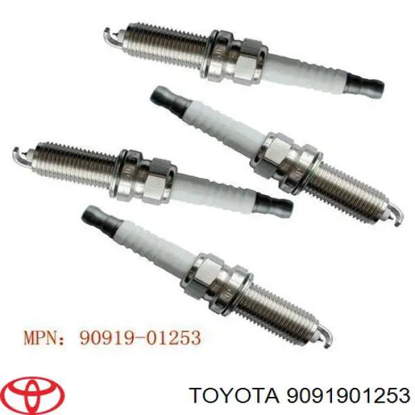 Do koszyka 9091901253 Toyota Świeca zapłonowa
