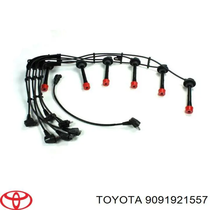 Do koszyka 9091921557 Toyota Zestaw przewodów wysokiego napięcia