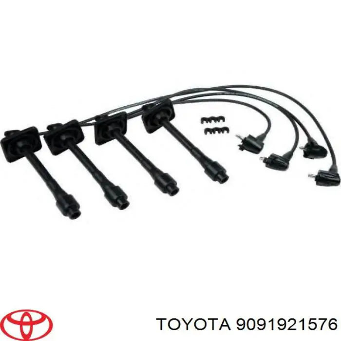 Zestaw przewodów wysokiego napięcia 9091921576 Toyota