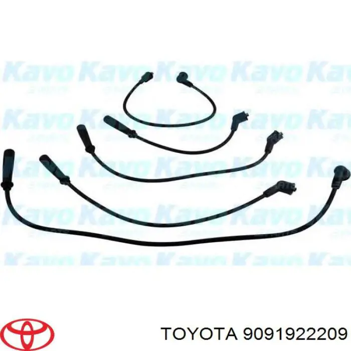 Zestaw przewodów wysokiego napięcia Toyota 9091922209 cena, od 14,97 USD