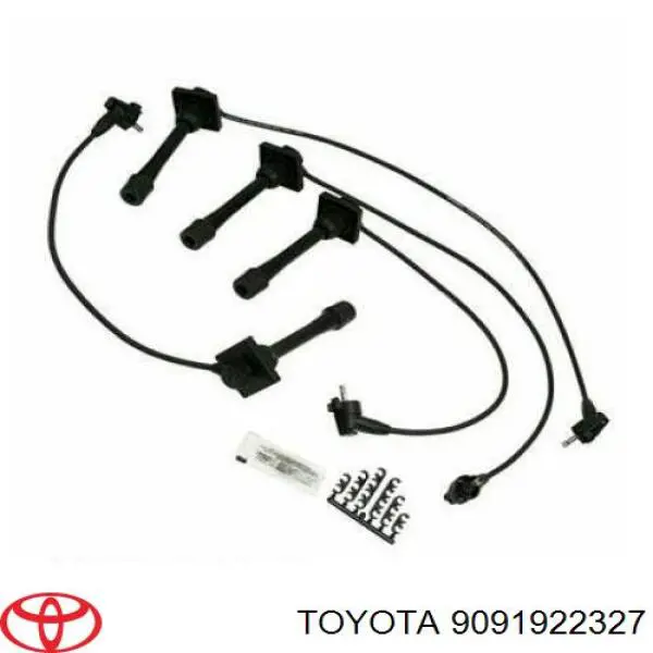 Zestaw przewodów wysokiego napięcia Toyota 9091922327 cena, od 46,79 USD