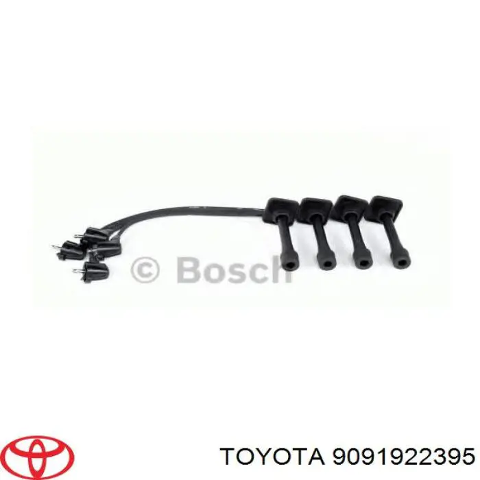 9091922395 Toyota Zestaw przewodów wysokiego napięcia