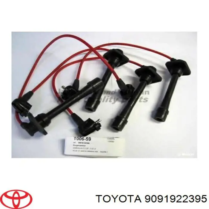 Zestaw przewodów wysokiego napięcia Toyota 9091922395 cena, od 33,12 USD