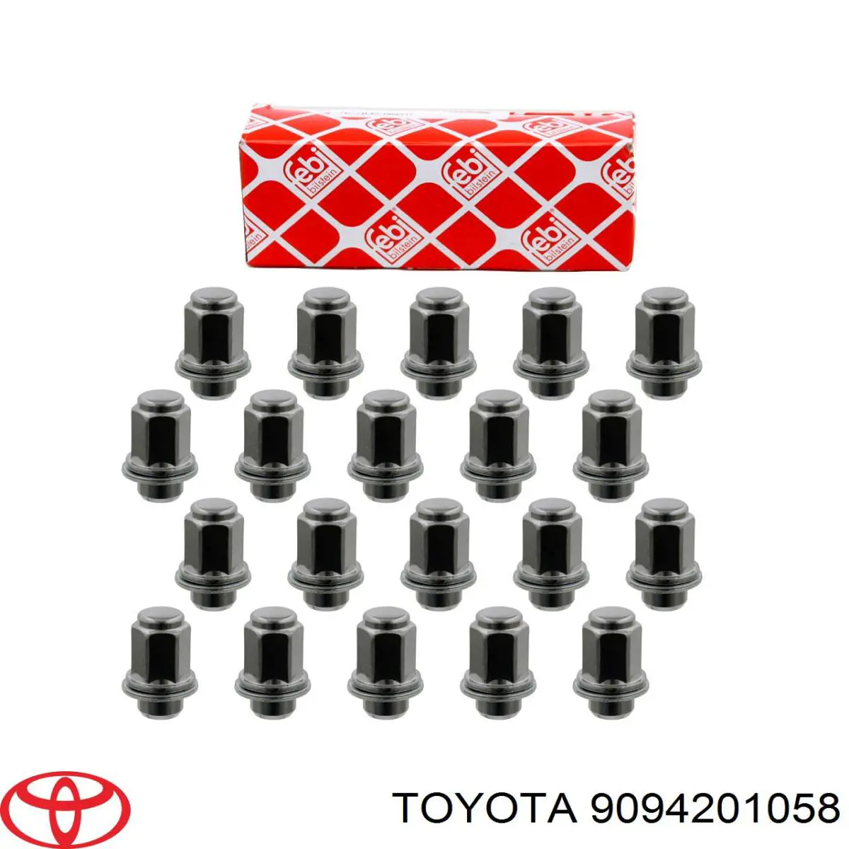 Nakrętka koła Toyota 9094201058 cena, od 7,43 USD