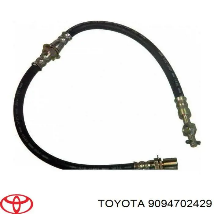 Przewód hamulcowy przedni Toyota Camry II sedana (V2) (1986 - 1991) cena, od 91,60 USD