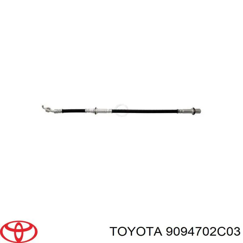 Przewód hamulcowy przedni Toyota 9094702C03 cena, od 27,95 USD