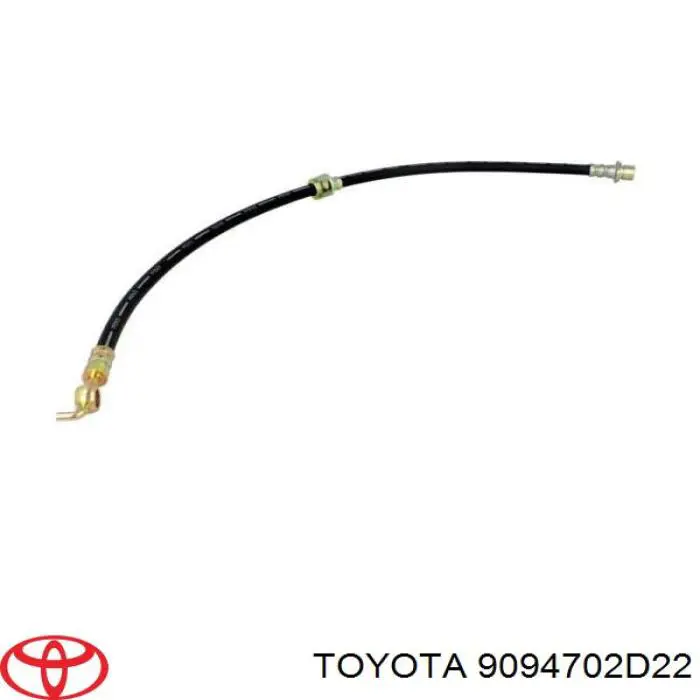 9094702D22 Toyota Przewód hamulcowy tylny prawy