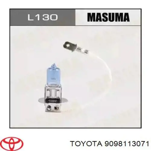 Do koszyka Żarówka lampy przeciwmgielnej Toyota Hiace IV H1, H2