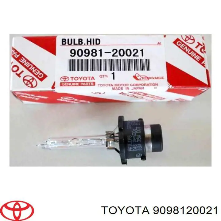 Żarówka ksenonowa Toyota 9098120021 cena, od 48,80 USD