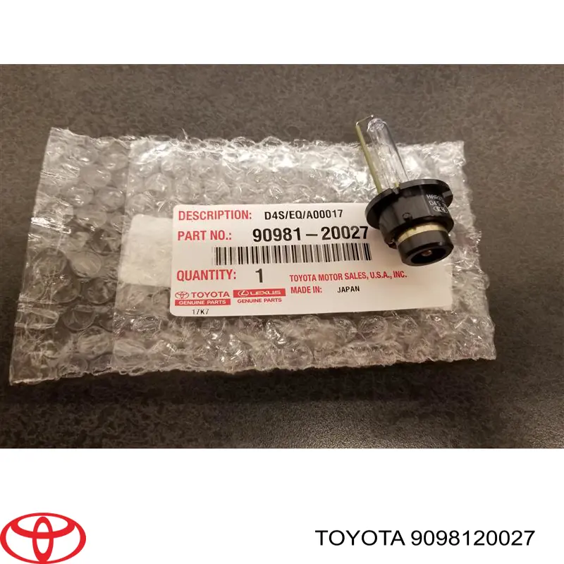 Żarówka ksenonowa Toyota 9098120027 cena, od 48,80 USD
