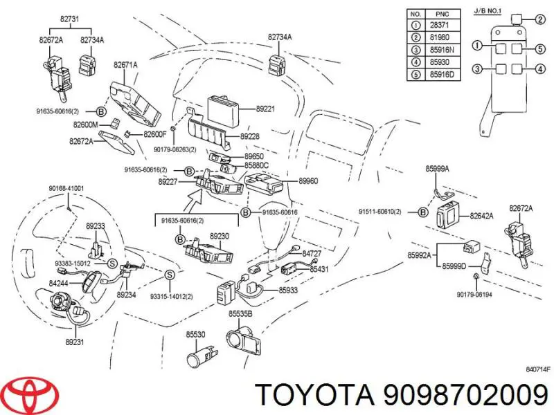 Przekaźnik wentylatora Toyota Previa minivan (ACR3) (2000 - 2006) cena, od 72,00 USD