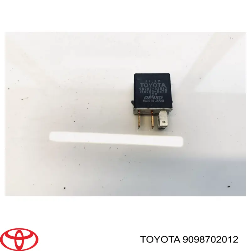 9098702012 Toyota Przekaźnik wentylatora
