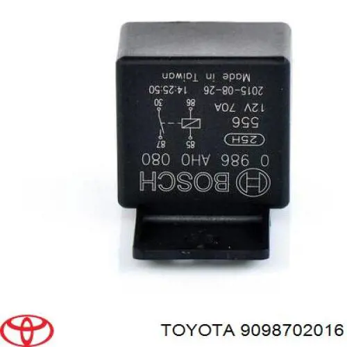 Elektryczne przekaźnik wielofunkcyjne Toyota 9098702016 cena, od 45,97 USD
