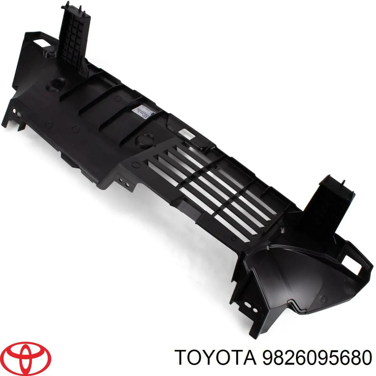 9826095680 Peugeot/Citroen Wspornik osłony chłodnicy górny
