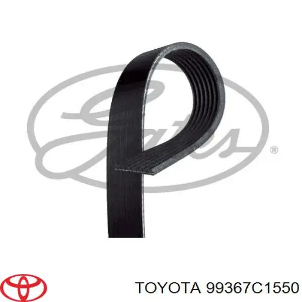 Do koszyka 99367C1550 Toyota Pas napędowy mechanizmów