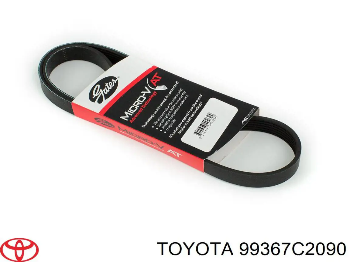 Do koszyka 99367C2090 Toyota Pas napędowy mechanizmów