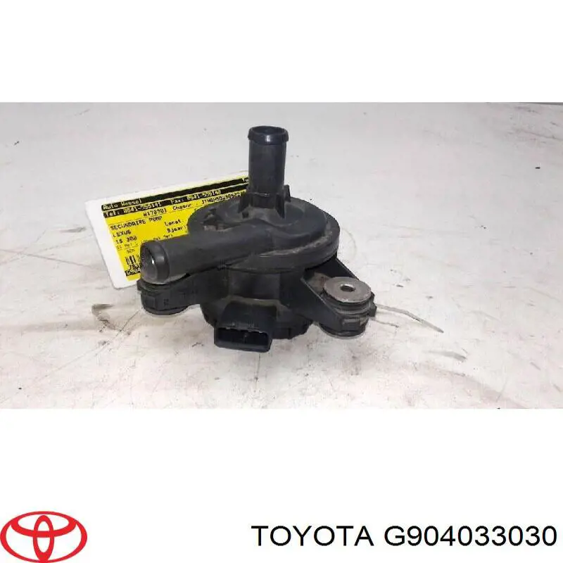 Pompa chłodzenia falownika Toyota G904033030 cena, od 154,93 USD
