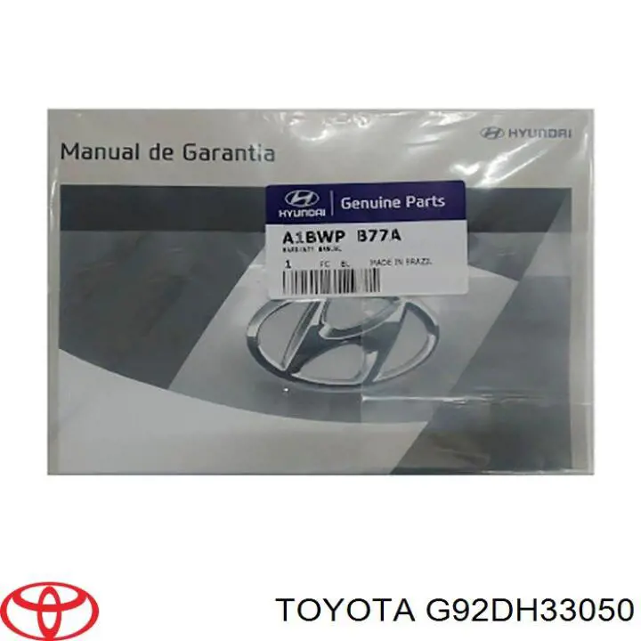 Filtr kabiny Toyota G92DH33050 cena, od 10,61 USD